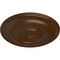 Ekena Millwork Niobe Ceiling Medallion (Fits Canopies up to 8 5/8"), Hnd-Painted Root Beer Crackle, 18"OD x 1 1/2"P CM18NIRBC - alternate 3